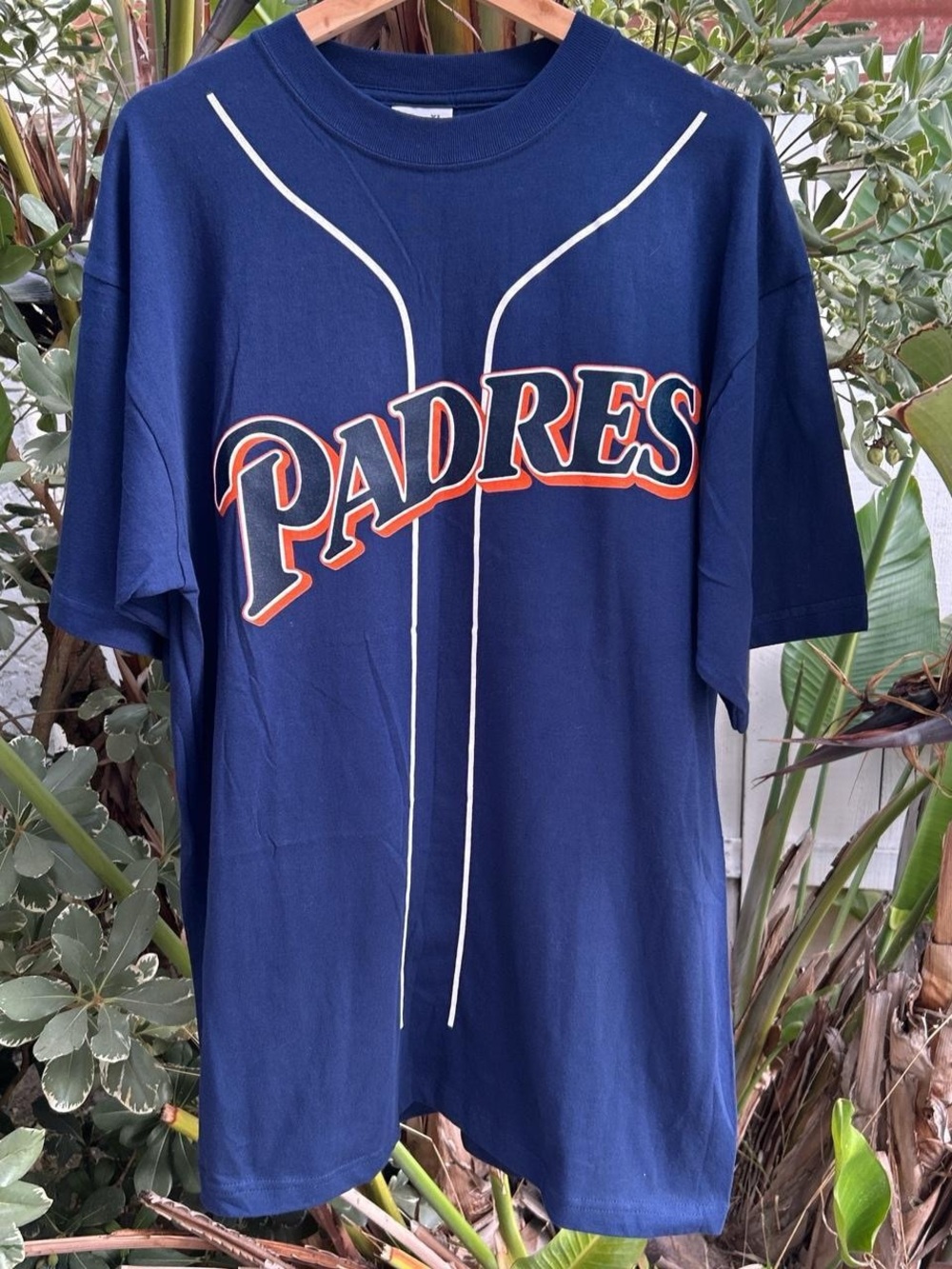 Vintage Y2K San Diego Padres #21 Sprint PCS Jersey T-Shirt XL